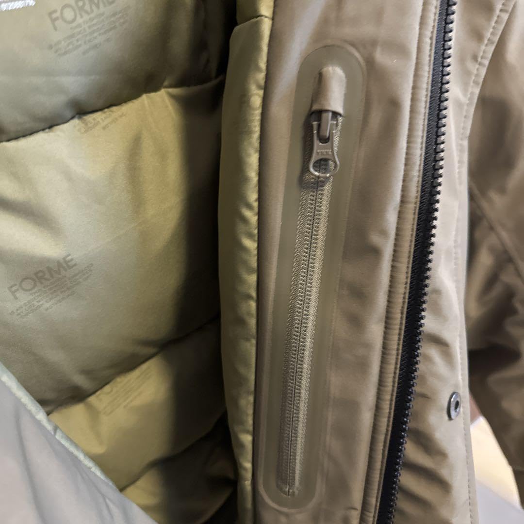 Amazon.co.jp: FORME 東原亜希 ダウン カーキ 2021AW : ファッション